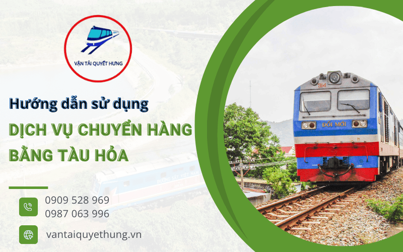 Dịch vụ chuyển hàng bằng tàu hỏa