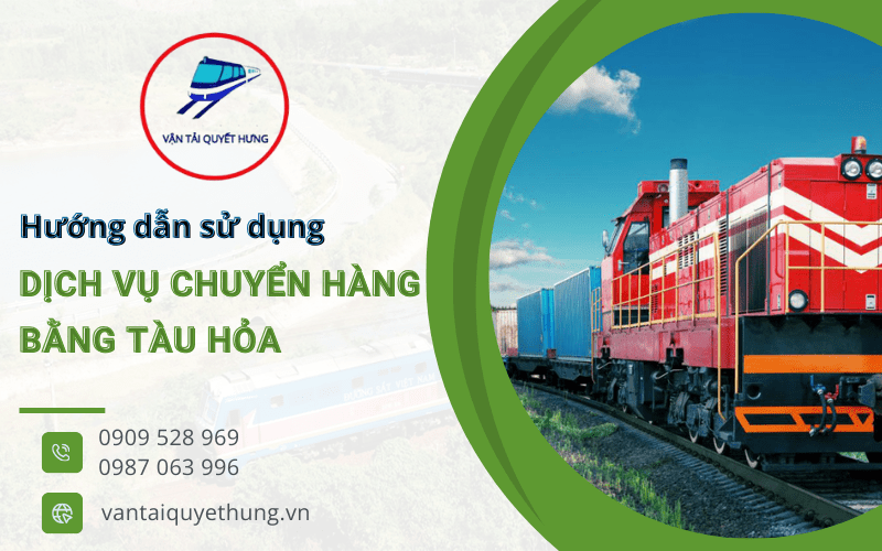 Dịch vụ chuyển hàng bằng tàu hỏa