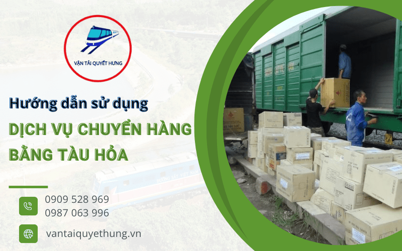 Dịch vụ chuyển hàng bằng tàu hỏa