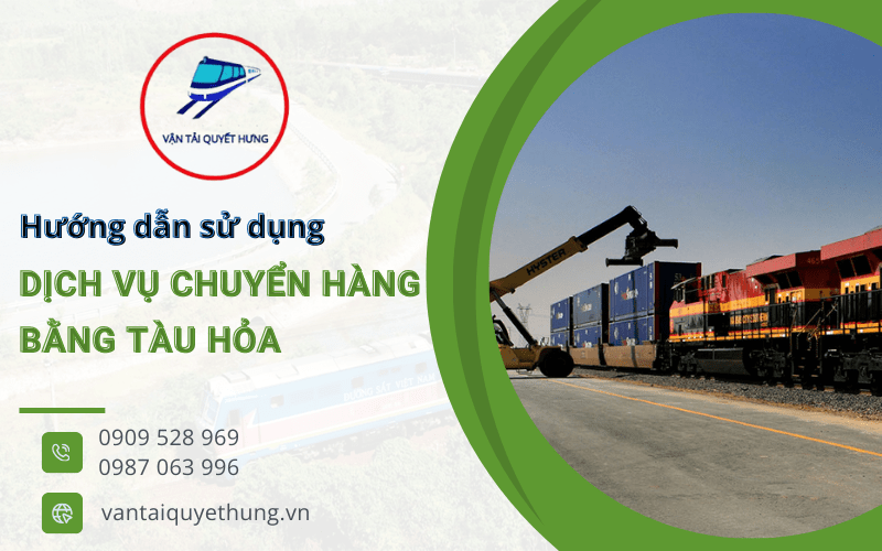 Dịch vụ chuyển hàng bằng tàu hỏa