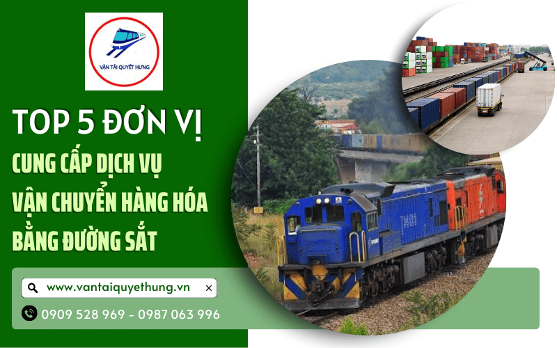 dịch vụ vận chuyển hàng hóa bằng đường sắt