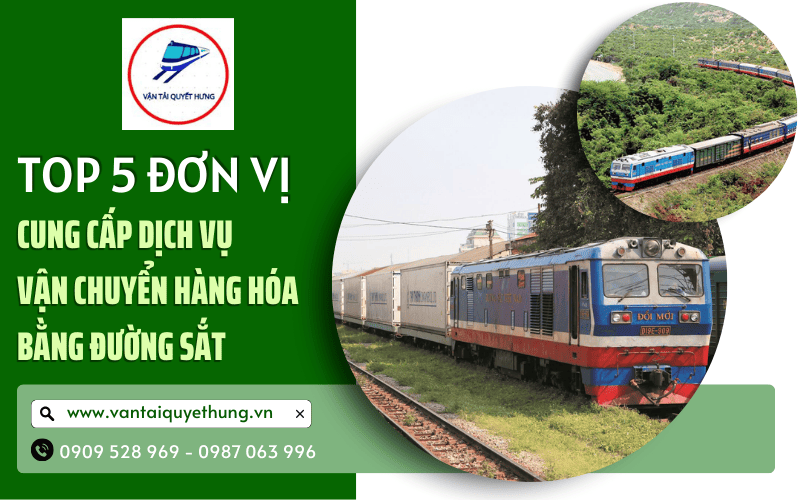 dịch vụ vận chuyển hàng hóa bằng đường sắt