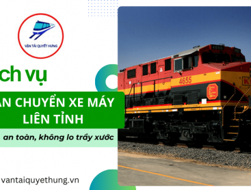 Dịch vụ vận chuyển xe máy liên tỉnh an toàn, không lo trầy xước