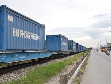 Vận chuyển hàng hóa bằng container đường sắt  - Phương án vận chuyển hiệu quả.