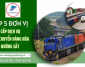 Top 5 đơn vị cung cấp dịch vụ vận chuyển hàng hóa bằng đường sắt uy tín